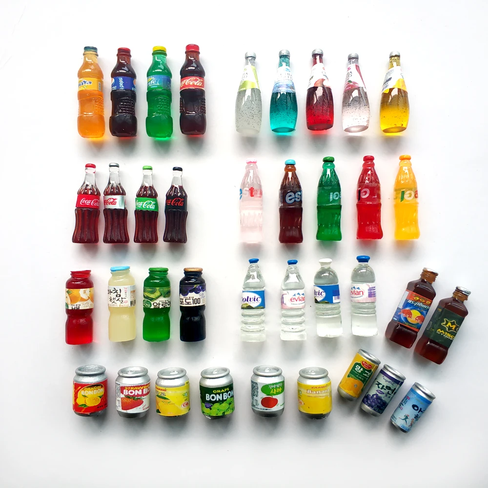 Кукольный домик Миниатюрные аксессуары имитация напитков модель ролевые игры