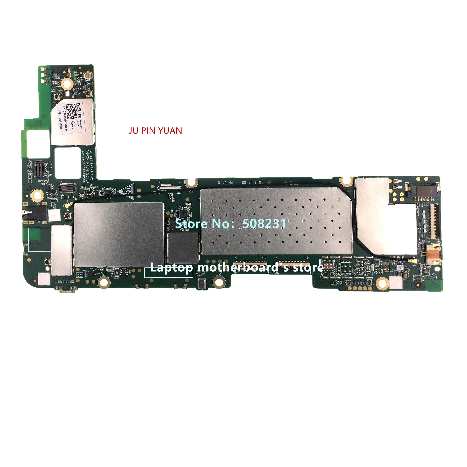 

Материнская плата для ноутбука DELL Venue 8 3840, материнская плата 100% канала дюйма, полностью протестирована