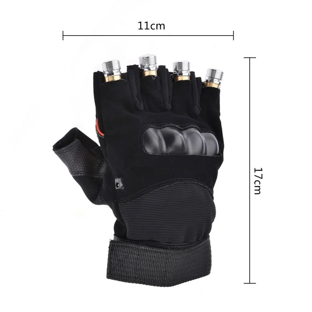 

1Pc Left/Right Red/Green Lasering Light Glove Dancing Stage Show DJ Club Prop