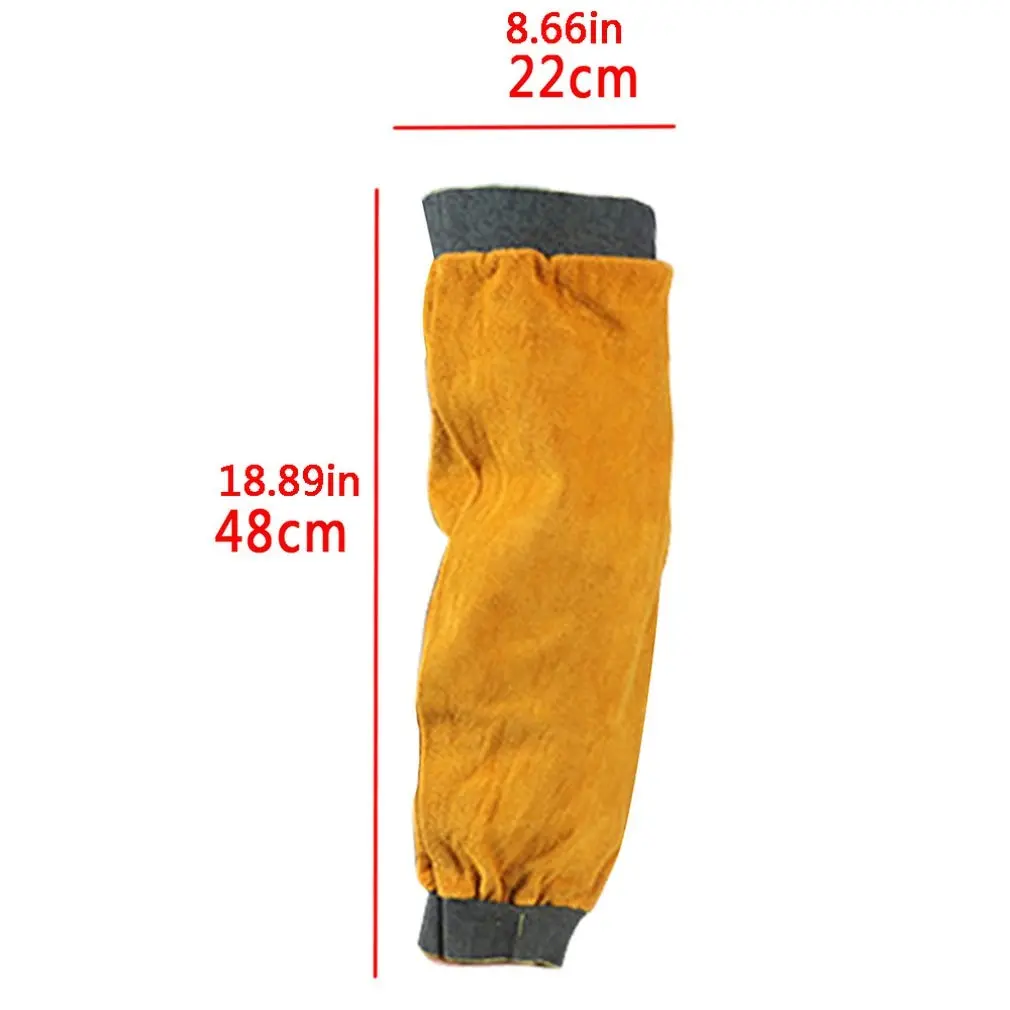 

Car Welding Sleeves Unisex Protective Welding Anti-fouling Oil-proof Acid And Alkali Resistant Cowhide Apron