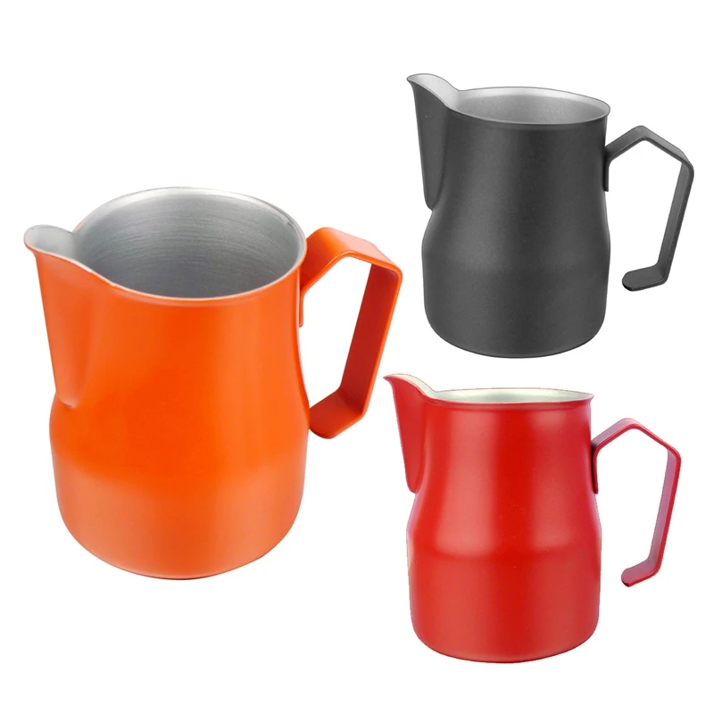 

350Ml Thick Stainless Steel Espresso Coffee Latte Art Milk Foaming Pitcher Steaming Kettle Foam Container