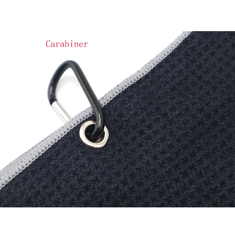 Горячая Распродажа 1 шт. Двухслойное полотенце из микрофибры для гольфа