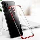 Силиконовый чехол с покрытием для телефона Huawei P30 Pro Lite HuaweiP30 P30Pro P30Lite, мягкий прозрачный ТПУ ультратонкий прозрачный Оригинальный чехол