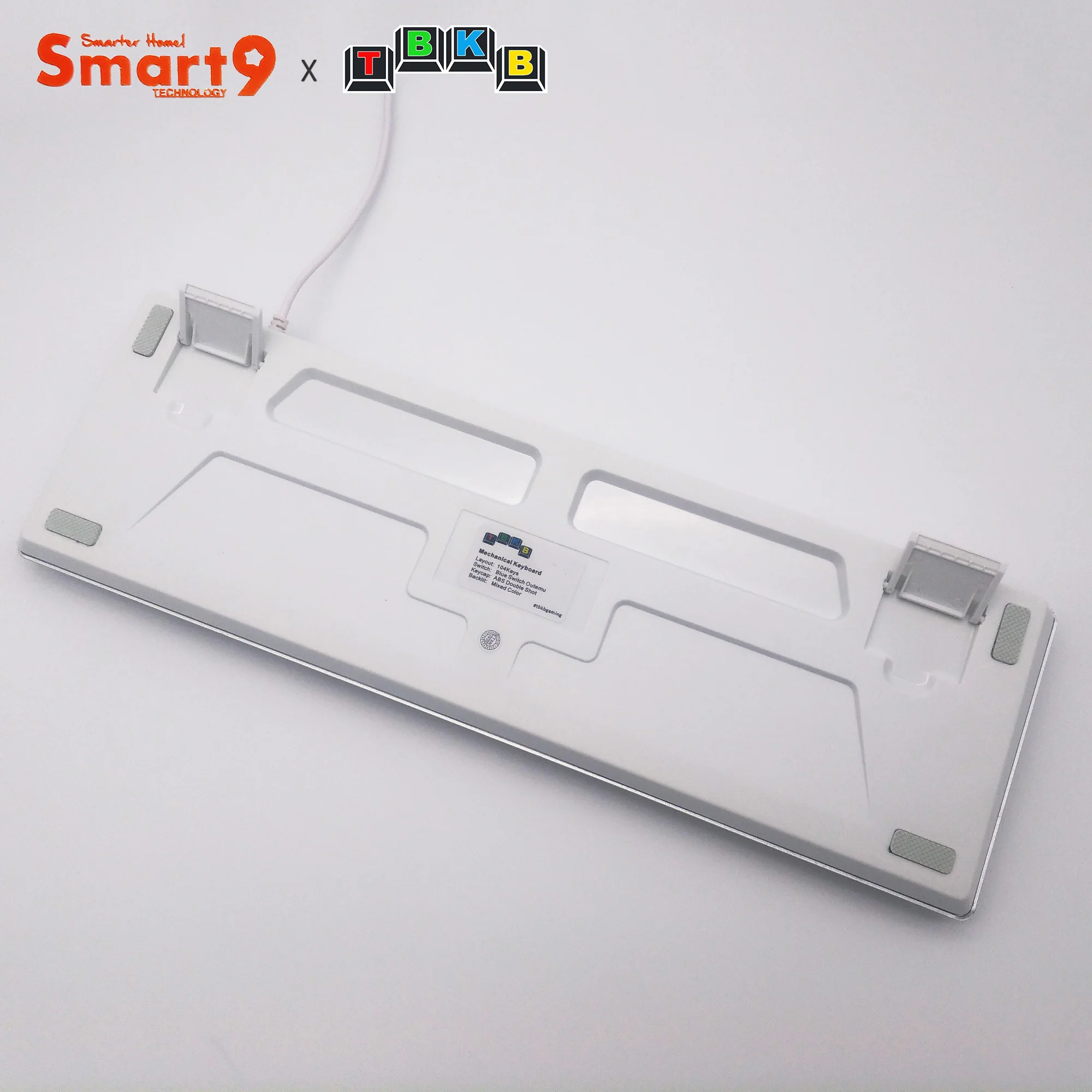 Клавиатура Механическая белая Smart9 x TBKB с клавишами горячей замены 104