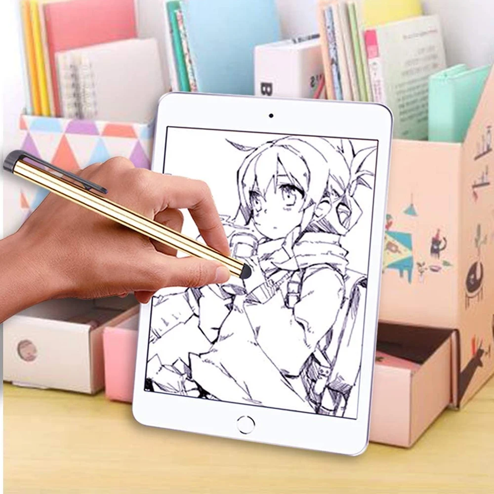 10pcs Capacitive Touch Screen Pen Universal Stylus Drawing Pencil Accessories for Phone Tablet Xiaomi Huawei Samsung IPad |