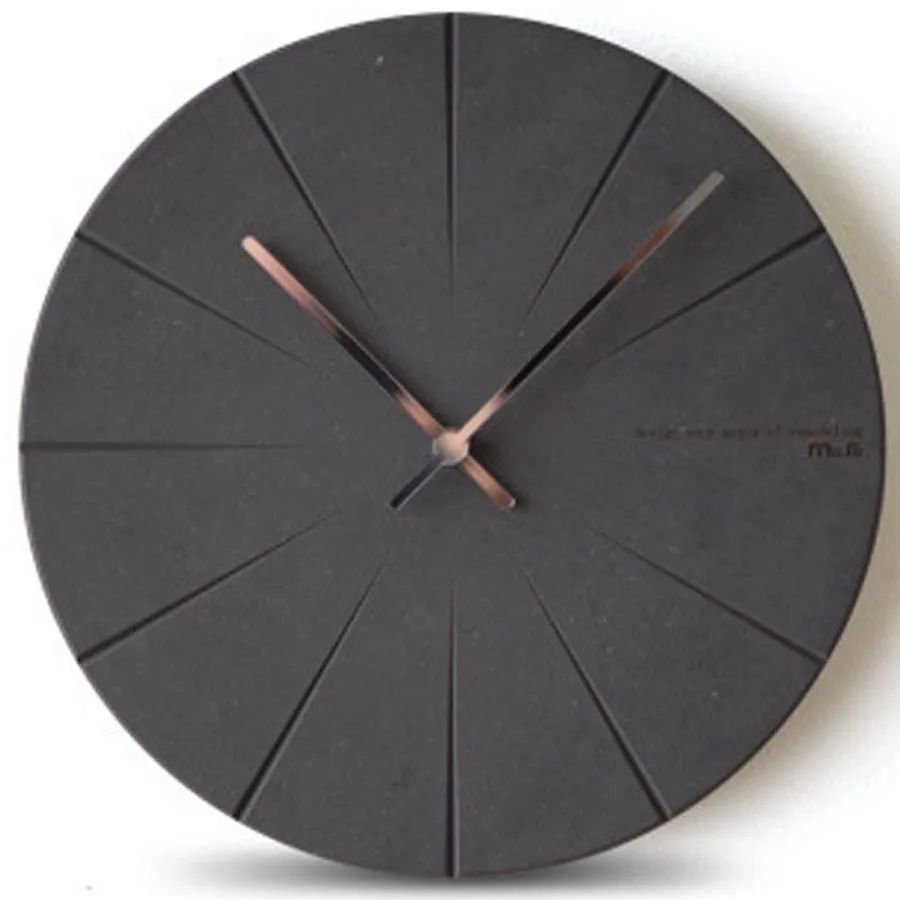 Настенные часы простой современный дизайн минималистские художественный