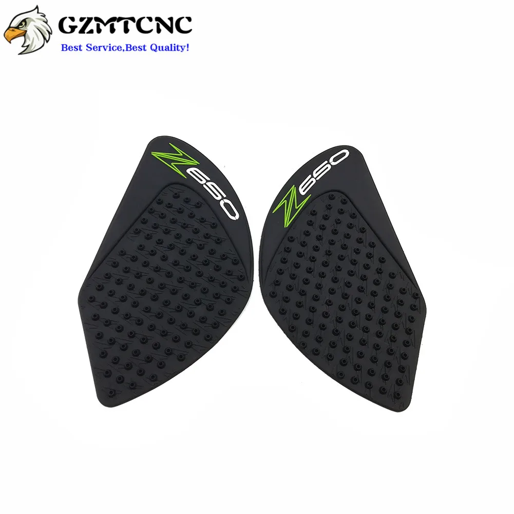Противоскользящая наклейка на бак масла для Kawasaki Z650 2017 2018 Z 650 17-18 боковой стороне