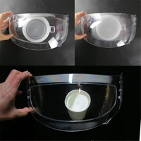 universal vcoros clear anti fog patch for agv ls2 hjc torc motorcycle full face modular helmet anti fog lens with pin holes