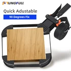 Ленточный зажим, 90 градусов, для деревообработки, инструмент, стержни и углы для рам и столярных пряжек, угол для дерева