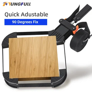 Ленточный зажим, 90 градусов, для деревообработки, инструмент, стержни и углы для рам и столярных пряжек, угол для дерева