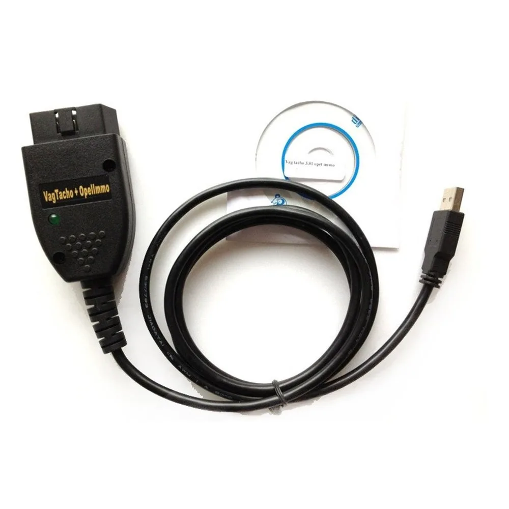 Vag3.01 USB Vag Tacho 3 01 + для O pel подушка безопасности IMMO VAG OBD2 диагностический инструмент