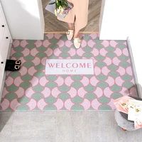welcome mats carpet can be cut kitchen mat bath mat anti slip entrance door mat carpet pvc silk loop custom entrance door mats