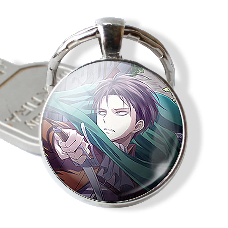 Аниме атака на Титанов Levi Rivaille Аккерман герба Eren скаутский легион стеклянный