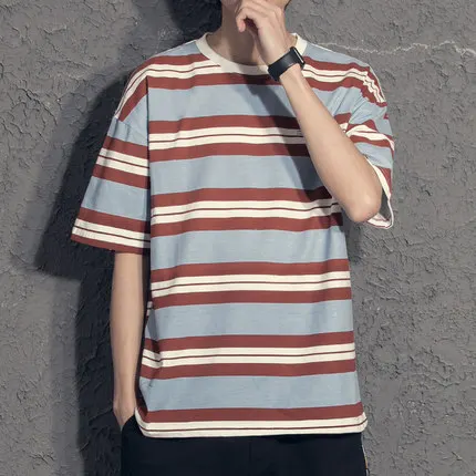 

Summer men's business casual short sleeve t-shirt 7095