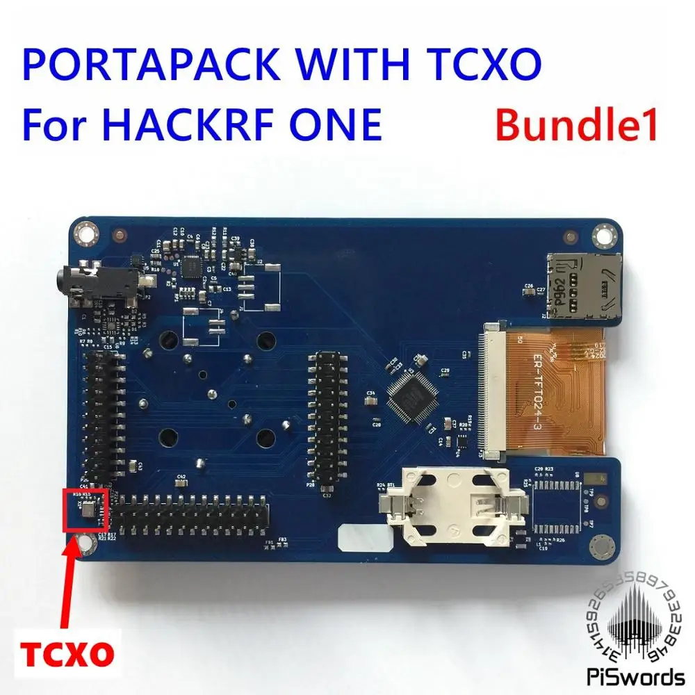 Последний portapack и hackrf один с хаос прошивкой tcxo и металлический чехол