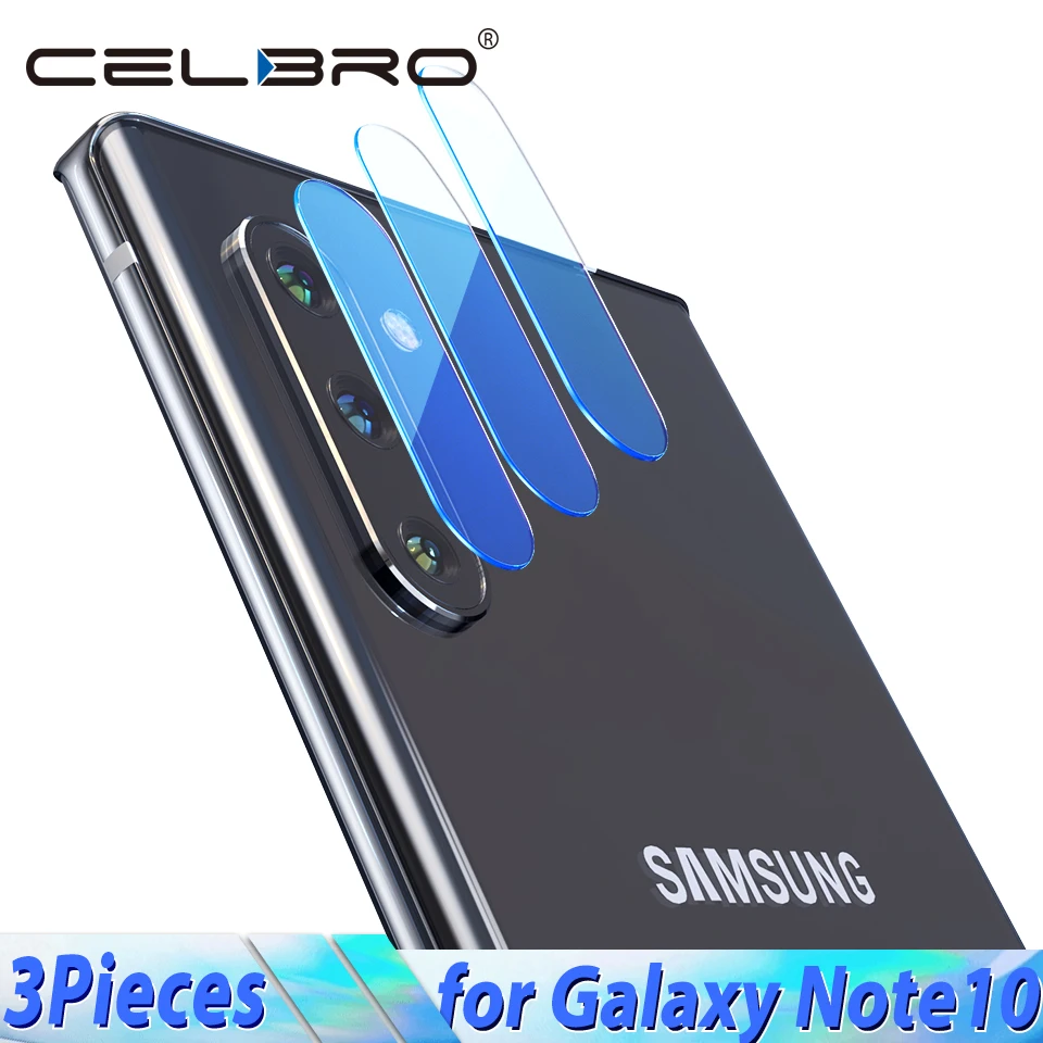 Защита объектива камеры для Samsung Galaxy Note 10 S10 Plus + S10e 5G S20 ультра Закаленное стекло