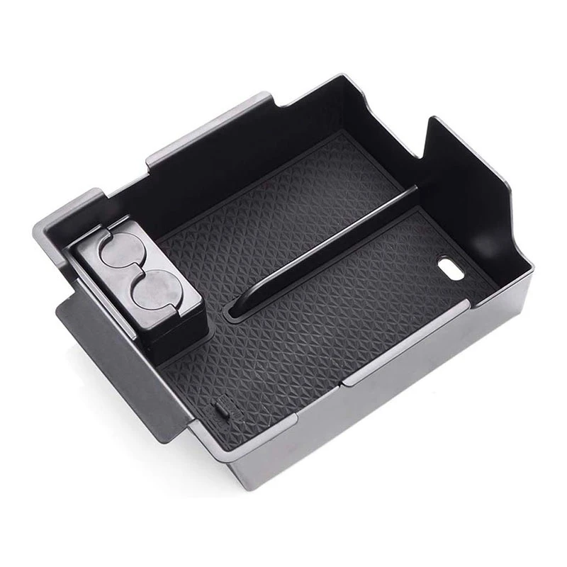 

Center Console Insert Pallet Organizer for Ford Explorer 2013 2014 2015 2016 2017 2018 2019 Tray Armrest Storage Box Glove Box S