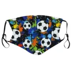 Регулируемая футбольная маска для лица, детская моющаяся многоразовая маска для лица, маски, маски, футбольные маски, маски для детей