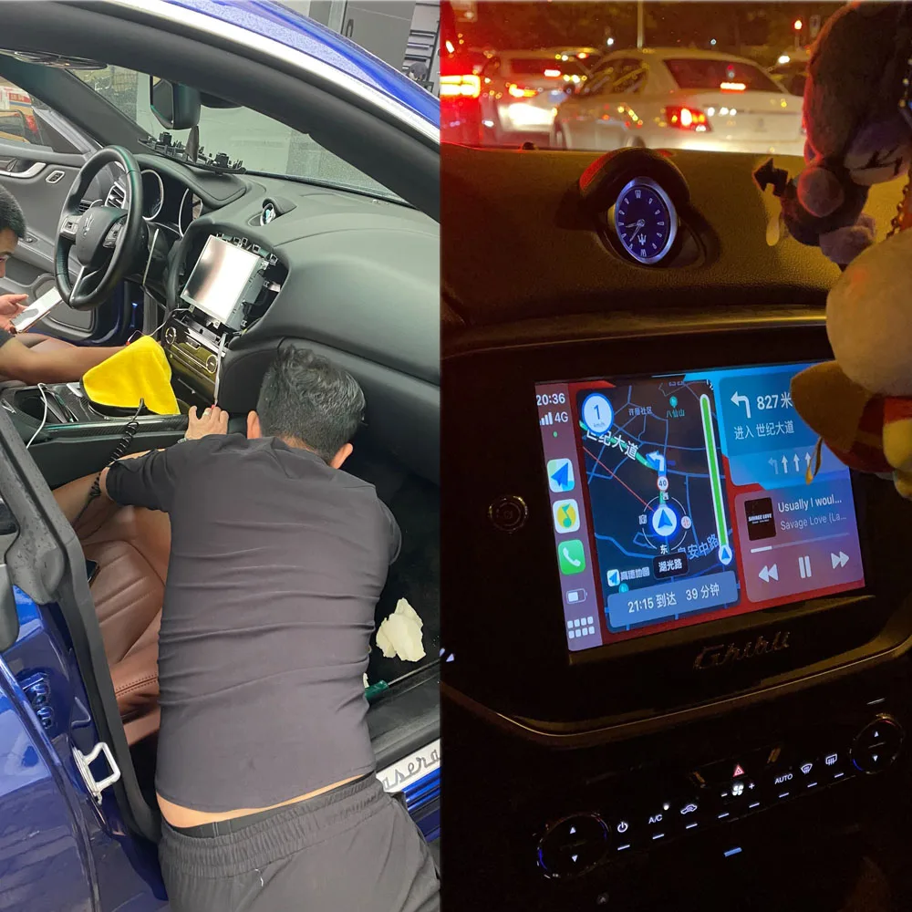 Автомагнитола 2 DIN для Maserati ghiсот мультимедийный проигрыватель на Android 10 с GPS