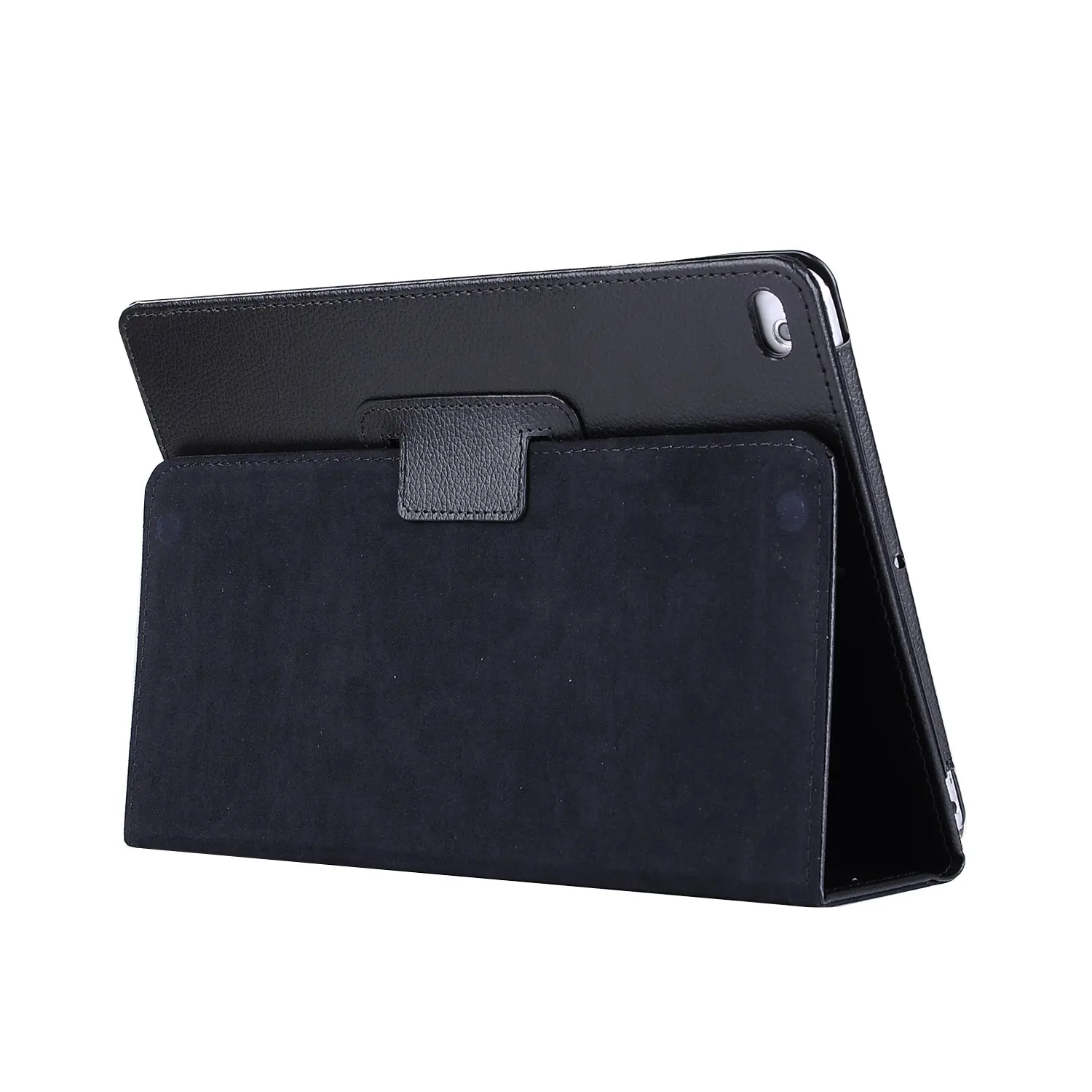 for iPad 9.7 Black Для iPad 9,7 //iPad Air 2/iPad Air Чехол, защита углов премиум-класса, чехол-книжка из искусственной кожи с функцией подставки, Автоматический Режим сна/пробуждения - Цвет: for iPad 9.7 Black