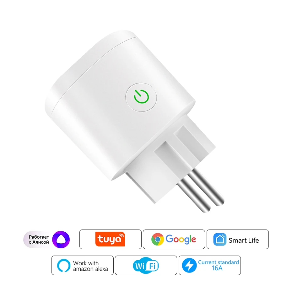 

Смарт-розетка CBE с поддержкой Wi-Fi, 16 А