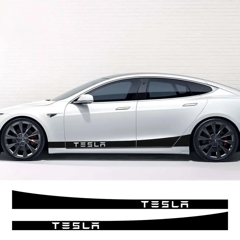 

2 шт., наклейки на автомобиль Tesla Model 3 S X P100D