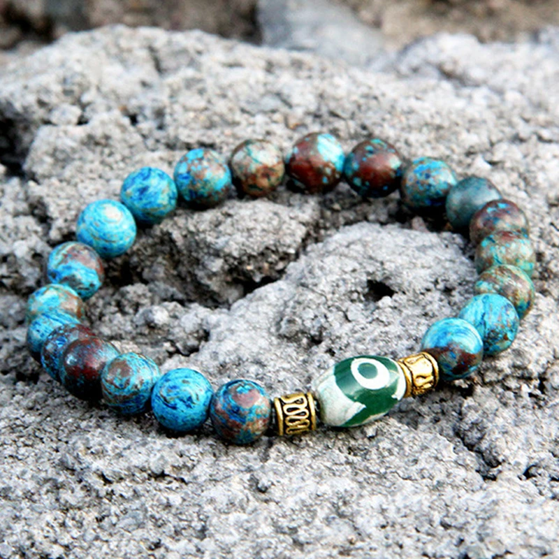 Мужские натуральные Волшебные камни бриллианты 3 глаза синее кружево Крейзи