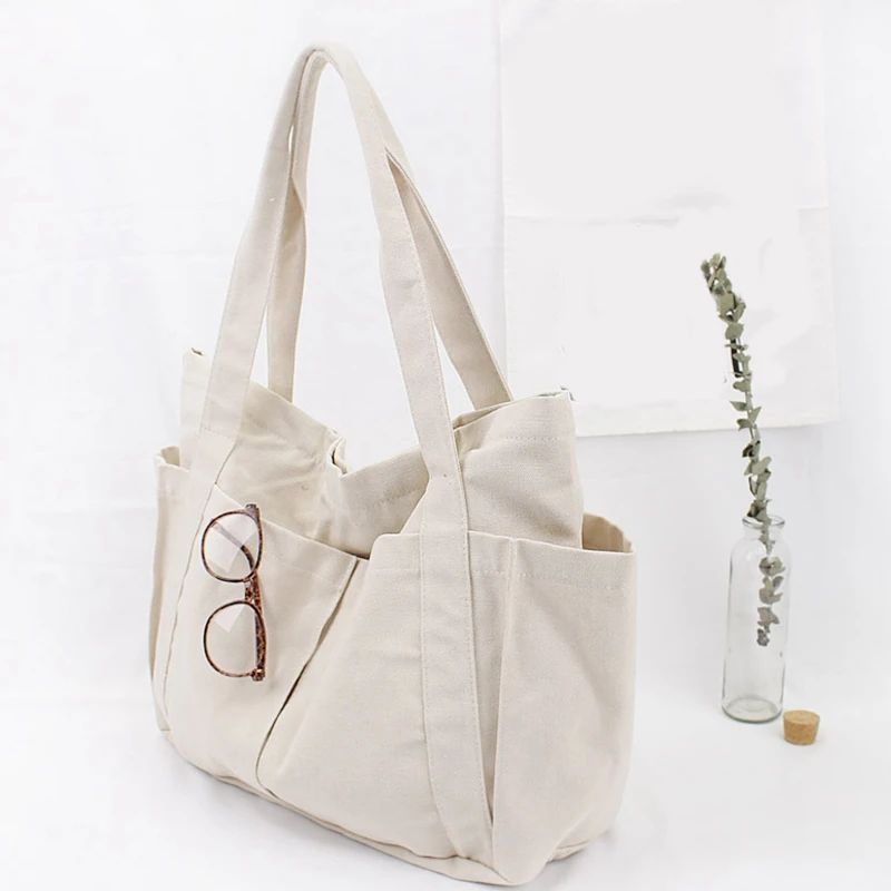 

Fashion Winter Women's Canvas Messenger Bag Retro Casual Shoulder Bag Travel Large Capacity Handbag Duffle Bag