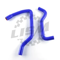2pcs for mitsubishi colt ralliart z27a 4g15 mivec 3 ply silicone radiator coolant hose