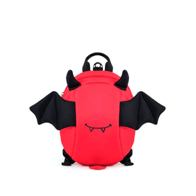 red XIAOMI MIJIA YANG Детский рюкзак с защитой от потери для малышей, Тяговый ремень, водонепроницаемый отражающий жук, "маленький демон", рюкзак, милый подарок - Цвет: red