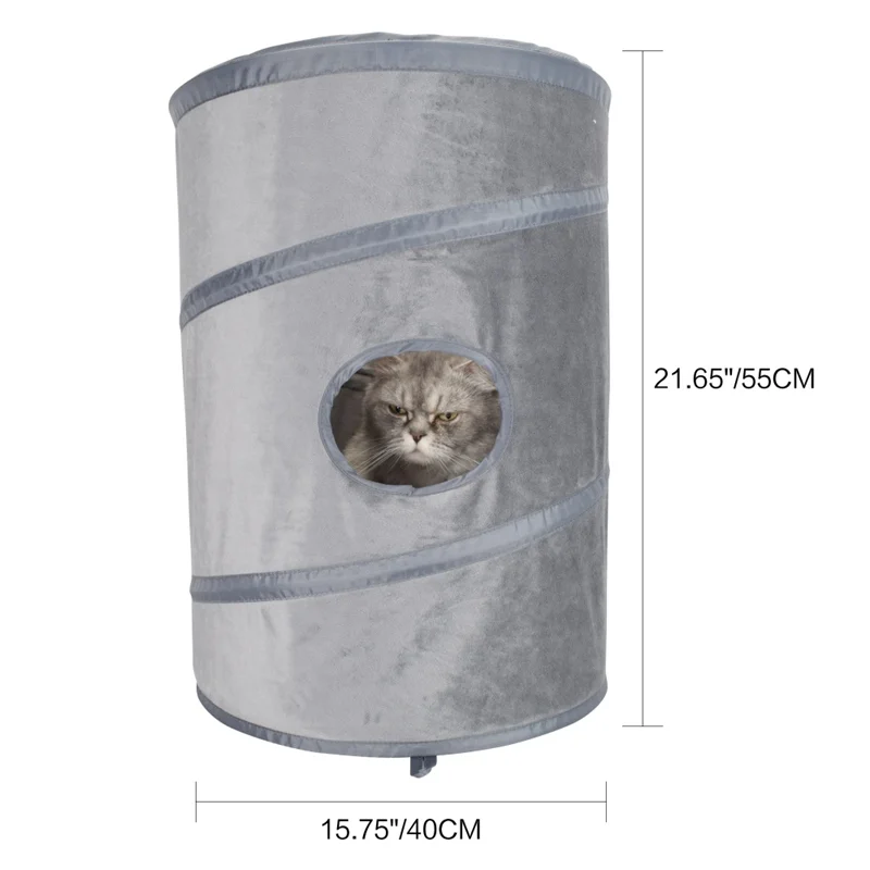 Спальный мешок для питомца кошки/собаки домик с милым рисунком котенок щенок