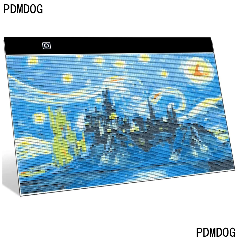 

New 5D DIY diamond painting tool bag, A4 lamp pad, light board and diamond painting accessories handbag, multi-function handbags