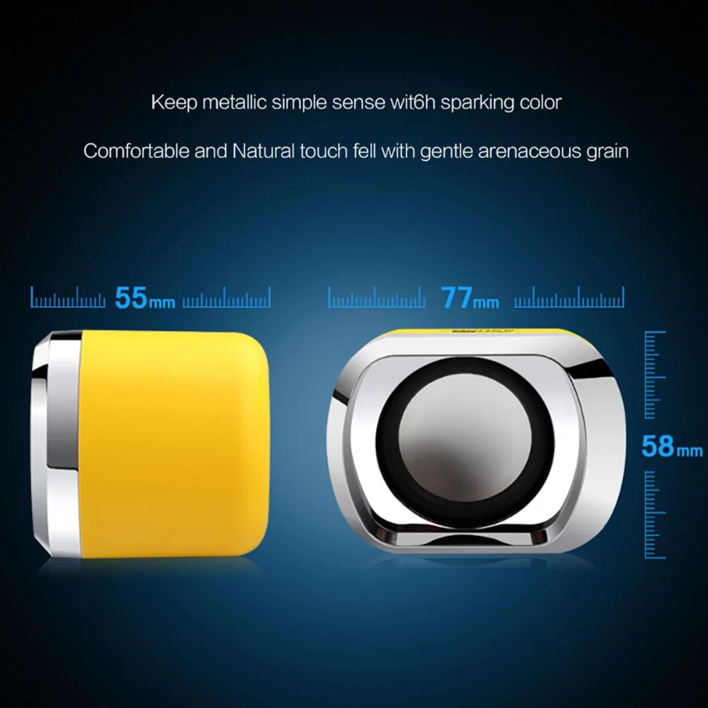 Динамик 1 пара мини портативный стерео клип линейный контроллер динамик для