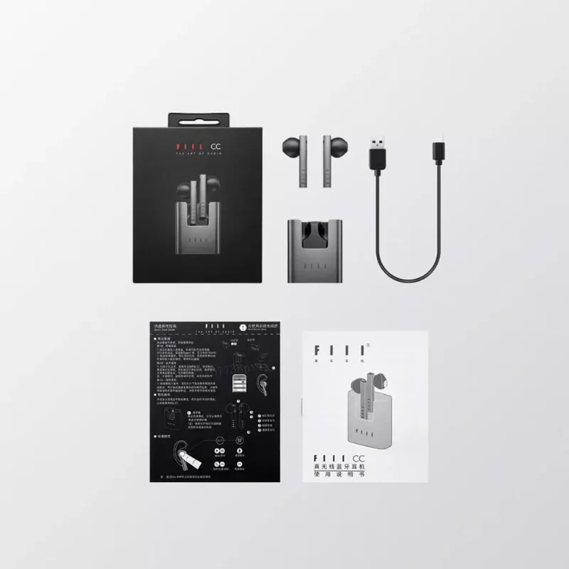 Беспроводные наушники FIIL CC 2 CC2 Bluetooth 5 шумоподавляющие спортивные с ENC TWS игровая