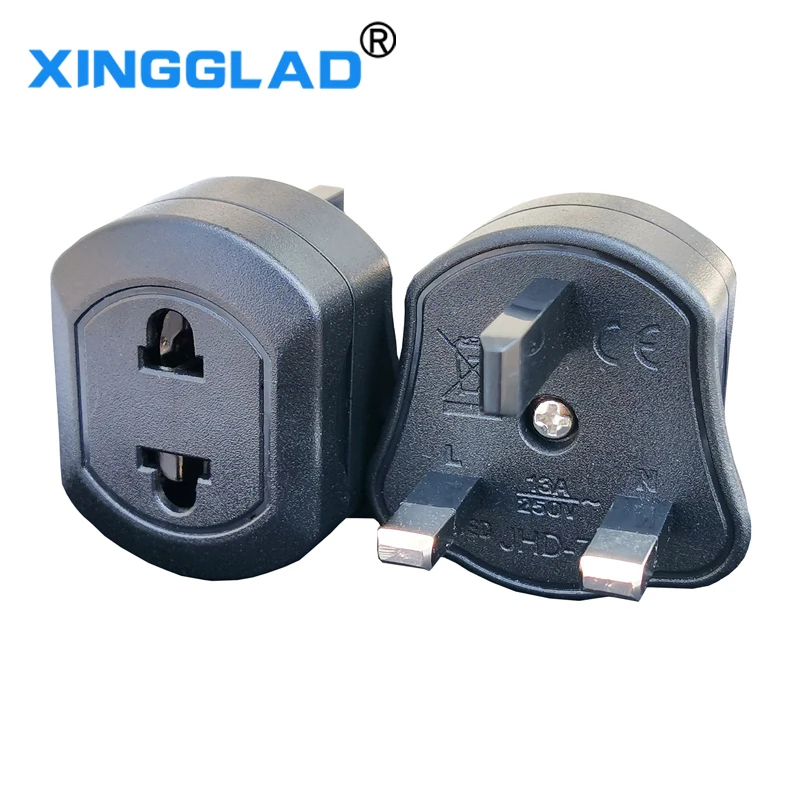 

UK To EU Plug International Electrical Adaptor Travel Socket Adapt AC Power Charger Converter Fused 2 Pin Insulation 13A 3250W