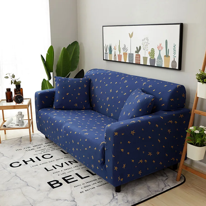1/2/3/4-чехол для дивана универсальный эластичный чехол секционного анти-грязный