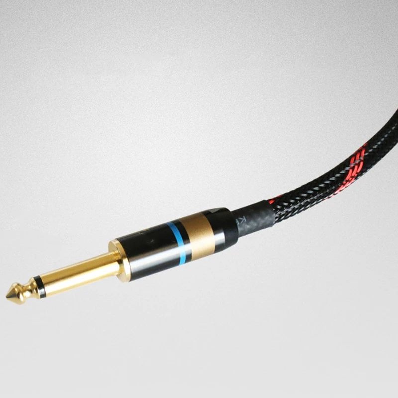

Heareal 6.35 Single-Channel Large Two-Core to Double Lotus Cable 6.5 Male to RCA Cable Single-Channel to Dual-Channel 2 in 1