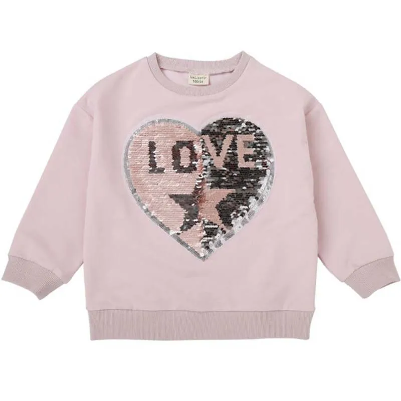MF9892 pink Одежда для малышей; модные толстовки для девочек; детские толстовки с капюшоном для девочек; свитер с длинными рукавами для подростков; Осенняя футболка для мальчиков - Цвет: MF9892 pink