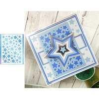 star background metal cutting dies for scrapbooking and cards making embossing craft dies