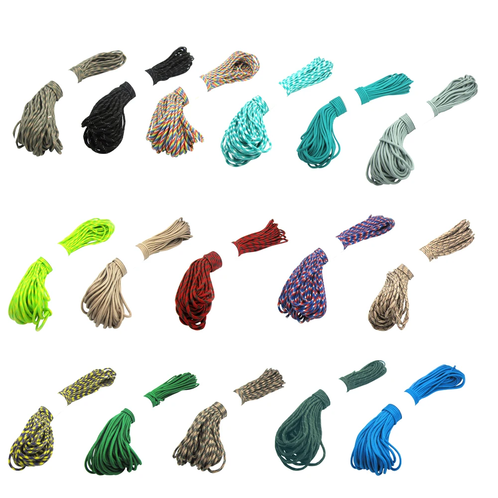 

Parachute code rope, beige - 7 strands, 550 pounds, 100 feet