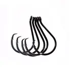 100 шт., круглые крючки для соленой и пресной воды, 10 размеров