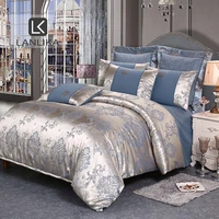 lanlika bedding set luxury bed linen cotton tencel duvet cover set bed sheet pillowcase 34pcs bedclothes adult euro bedspread