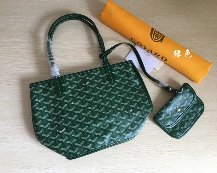 

Gaoyade double face Mini mother and son bag double side basket Goya Leather Tote Bag pair of flowers