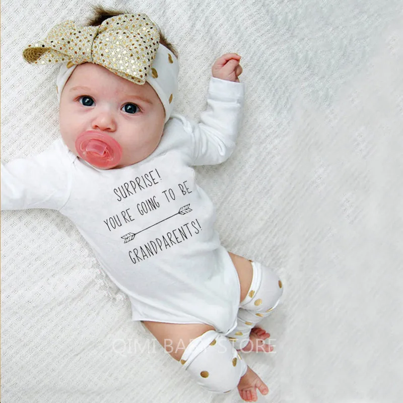 Сюрприз! Вы будете дедушки Детские комбинезоны Объявление беременности
