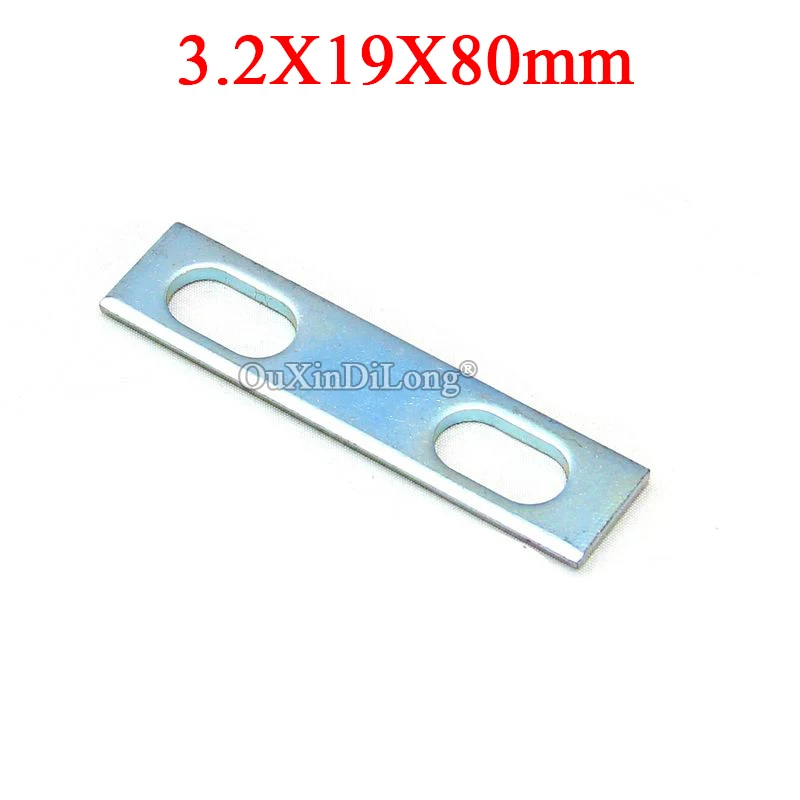 Дизайн 50 шт Металлические Прямые плоские угловые скобки сборка мебели рама с