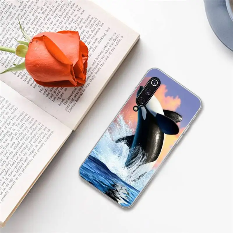 

Killer Whale Big high quality Phone Case For Xiaomi Redmi note 7 8 9 A t k30 max3 9 s 10 pro lite