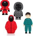 Лидер продаж, игрушка-брелок для ключей из игры кальмар