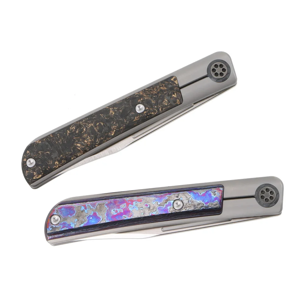 

Maxace Mcstudio zircon folding knife S110V blade Titanium handle Camp hunting outdoor fishing Survival knives EDC tools