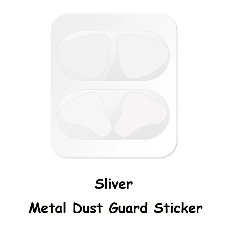 dust guard sticker S Для AirPod 2 Чехол 3D Том и Джерри Мультфильм Мягкие силиконовые беспроводные кожухи головных телефонов для Apple Airpods чехол милый чехол Funda - Цвет: dust guard sticker S