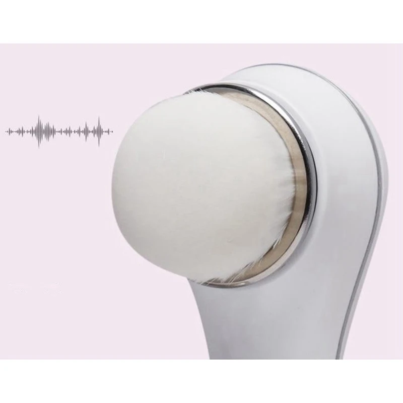 

Electric Facial Cleansing Brush Waterproof Face Wash Brush,for Deep Cleansing, Skin Care Silicone Cleansing Brush